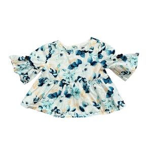 Janie and Jack Girls Floral Top